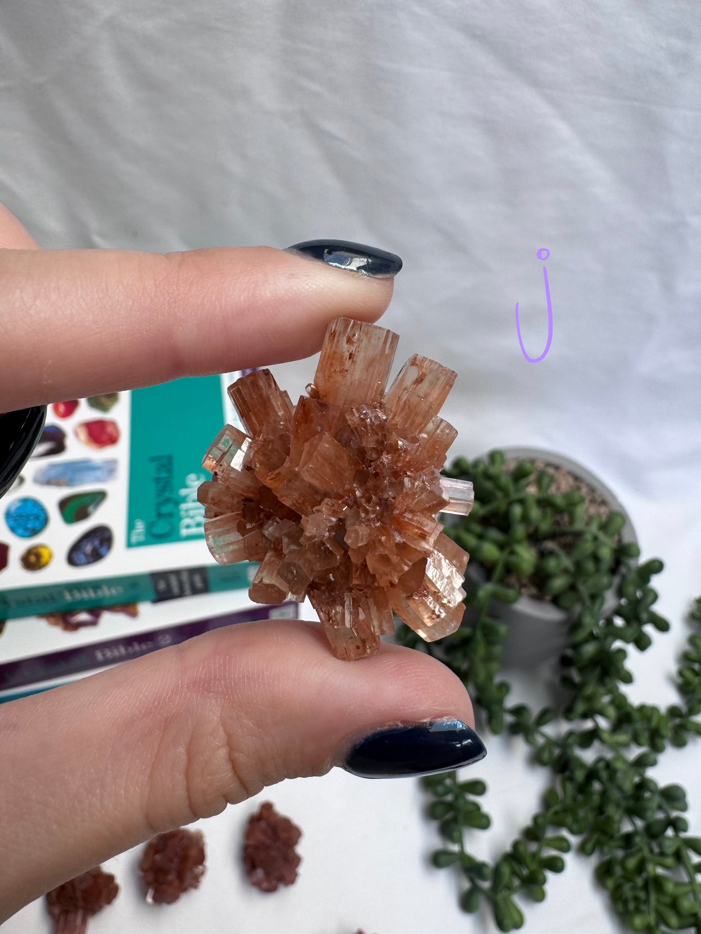 Raw Aragonite Sputnik Clusters