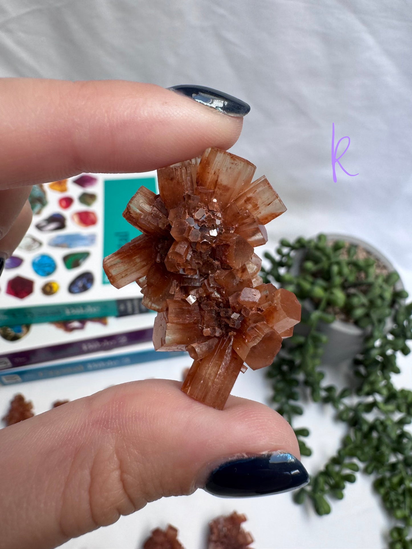 Raw Aragonite Sputnik Clusters