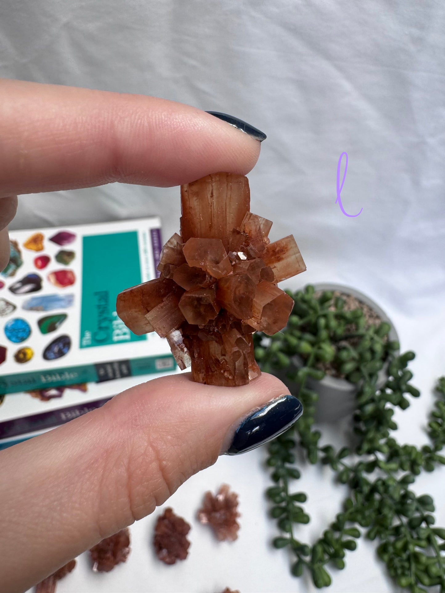 Raw Aragonite Sputnik Clusters