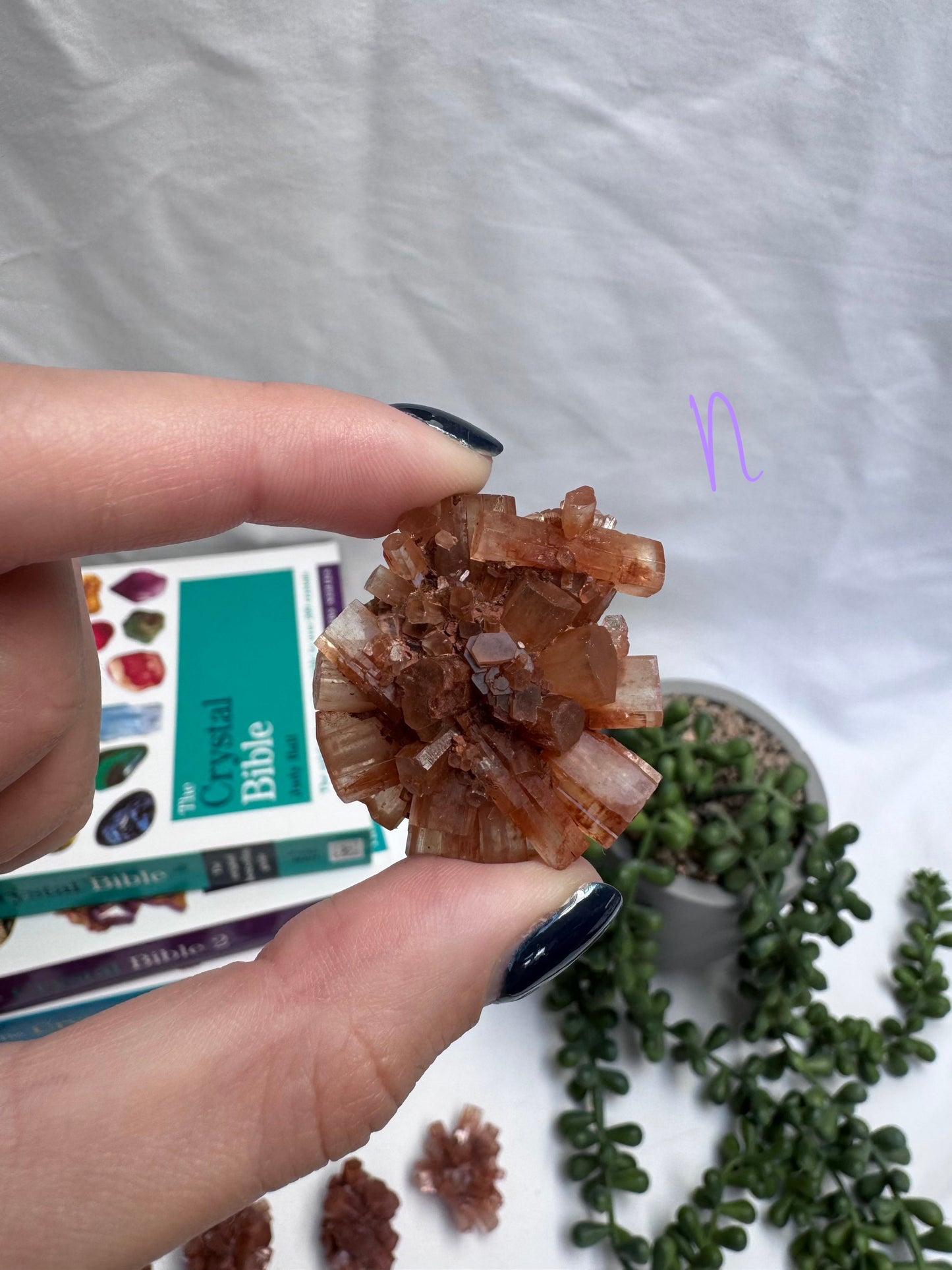 Raw Aragonite Sputnik Clusters