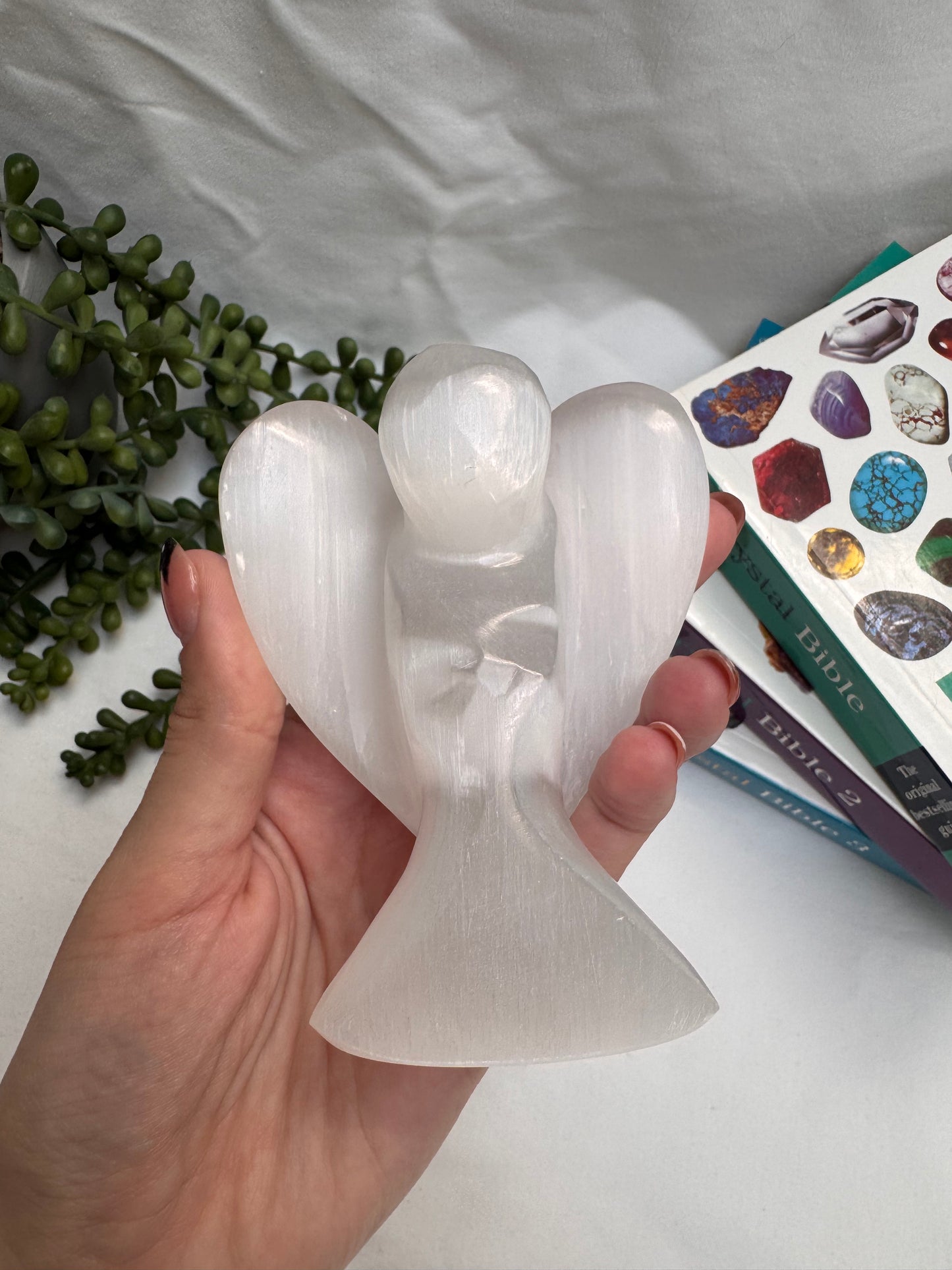 Large Selenite Angel