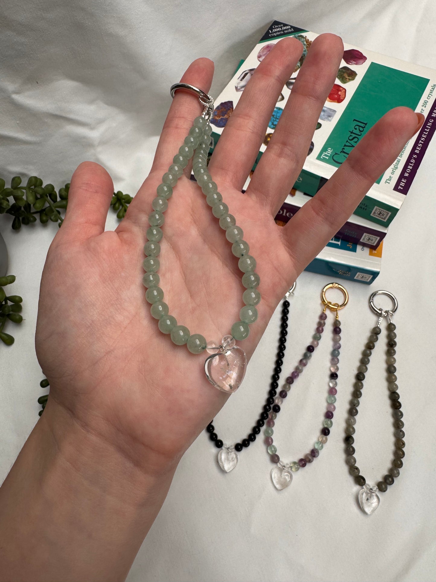 Crystal Phone Charms