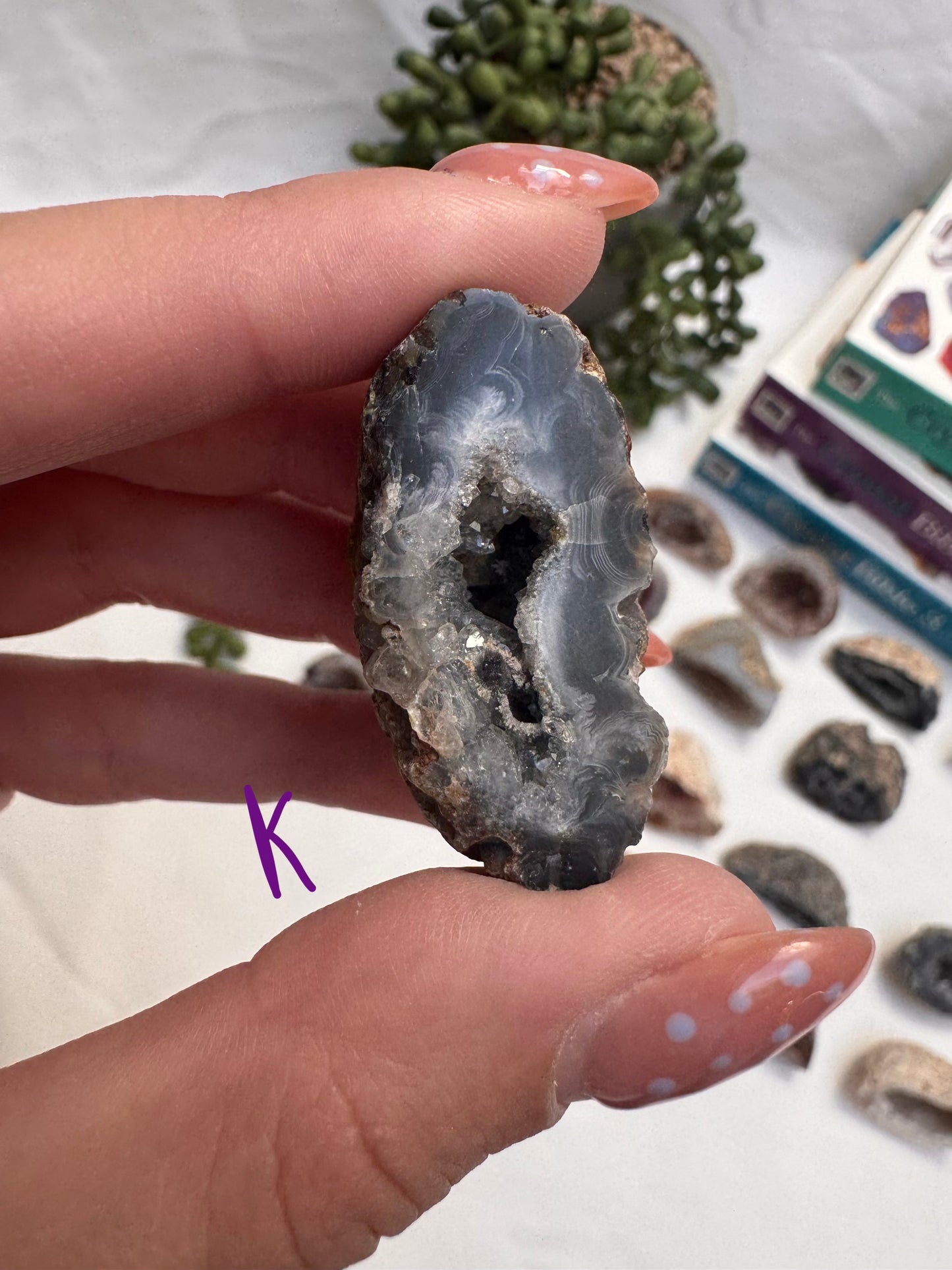 Agate Geode Halves