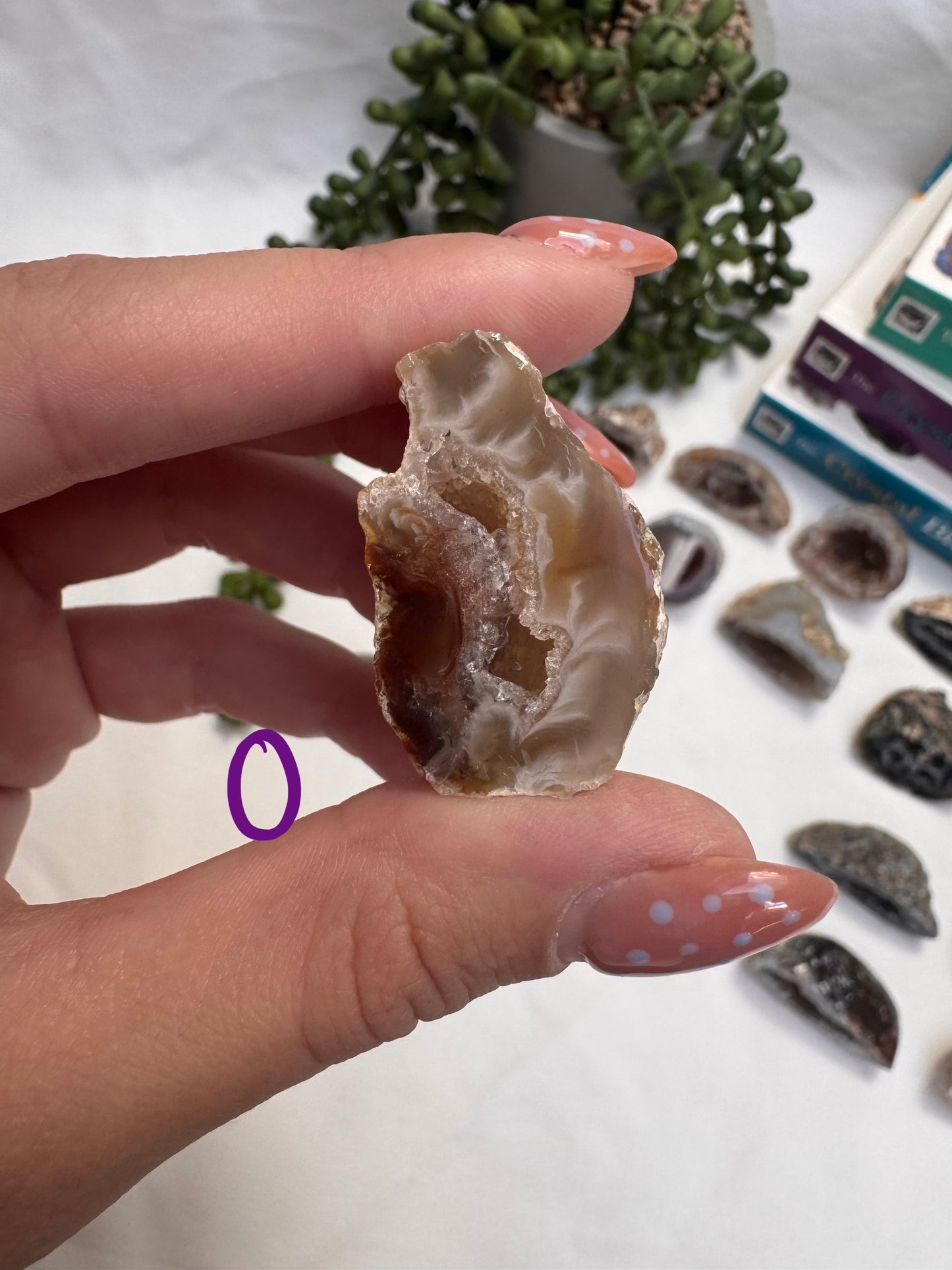 Agate Geode Halves