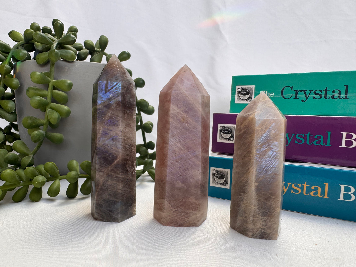 Blue Flash Moonstone Towers