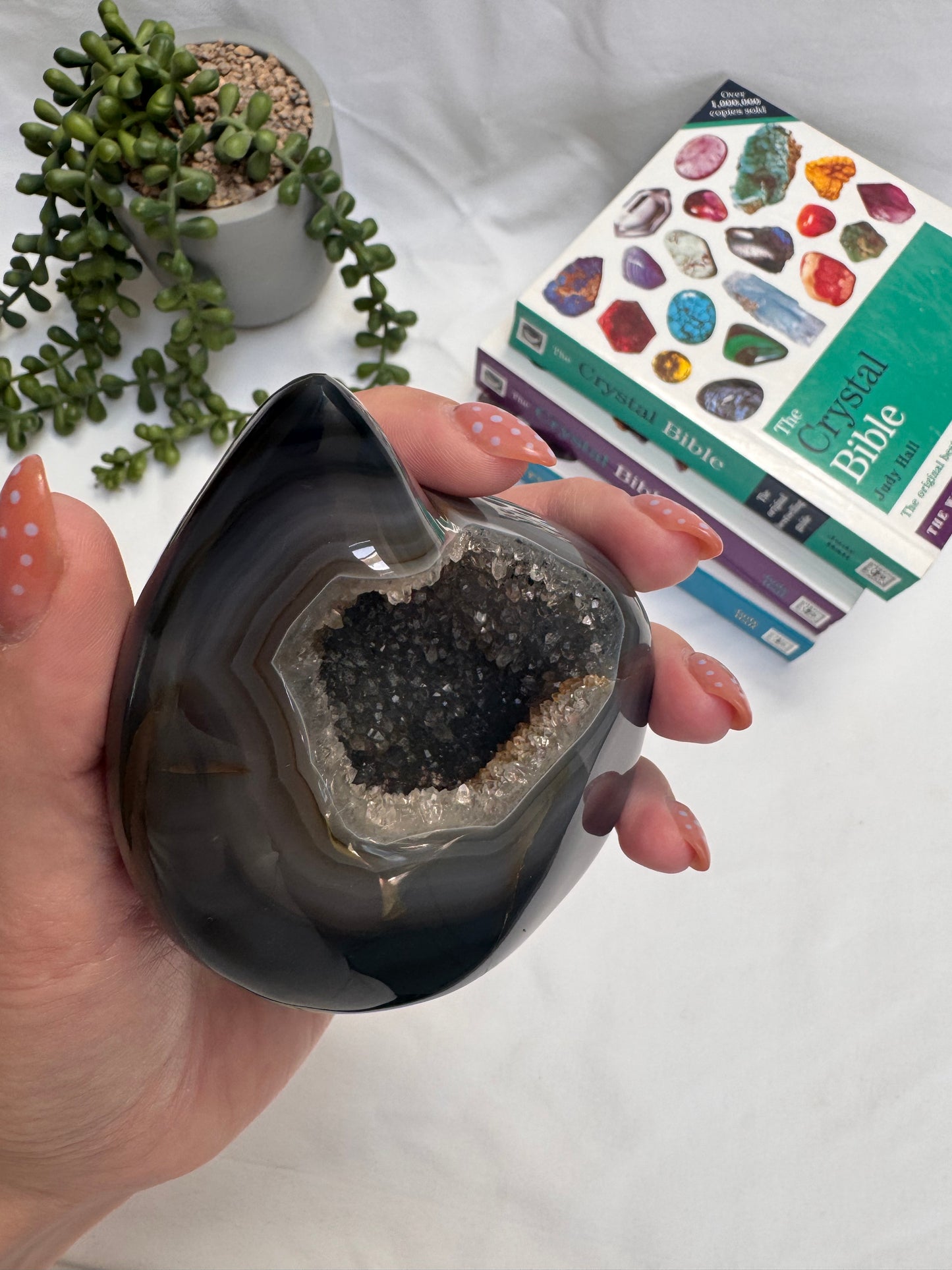Agate Geode Water Drop