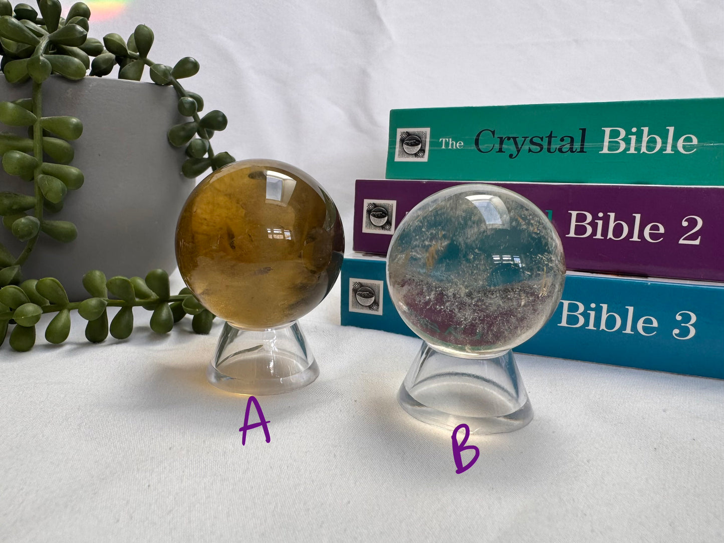 Natural Citrine A Grade Spheres