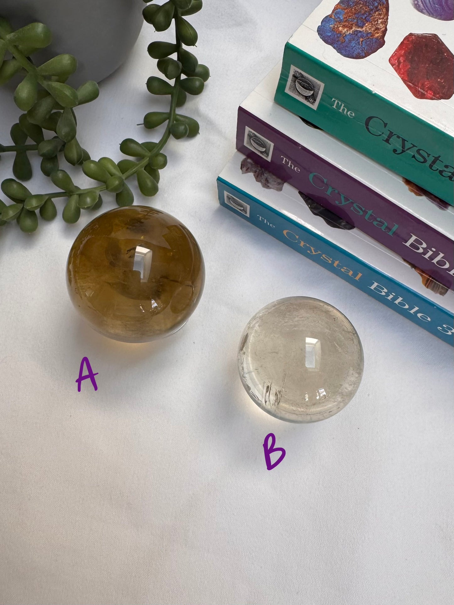 Natural Citrine A Grade Spheres