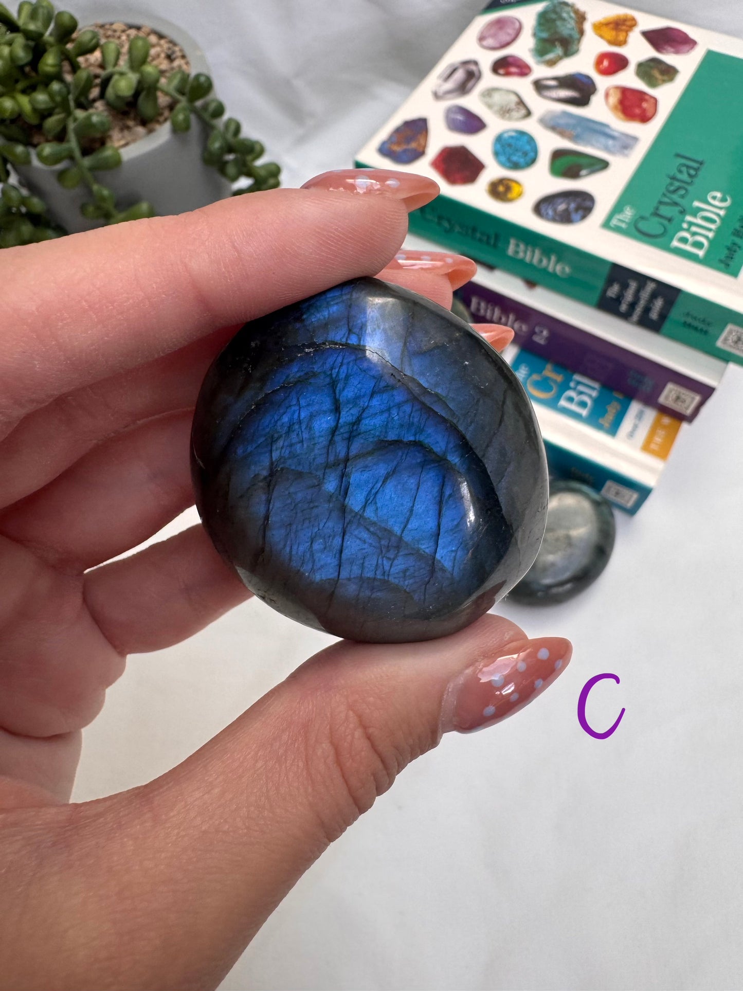 Large Labradorite Palmstones