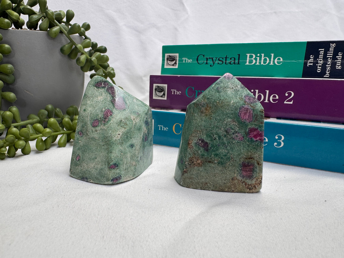 Ruby Fuchsite Freeforms