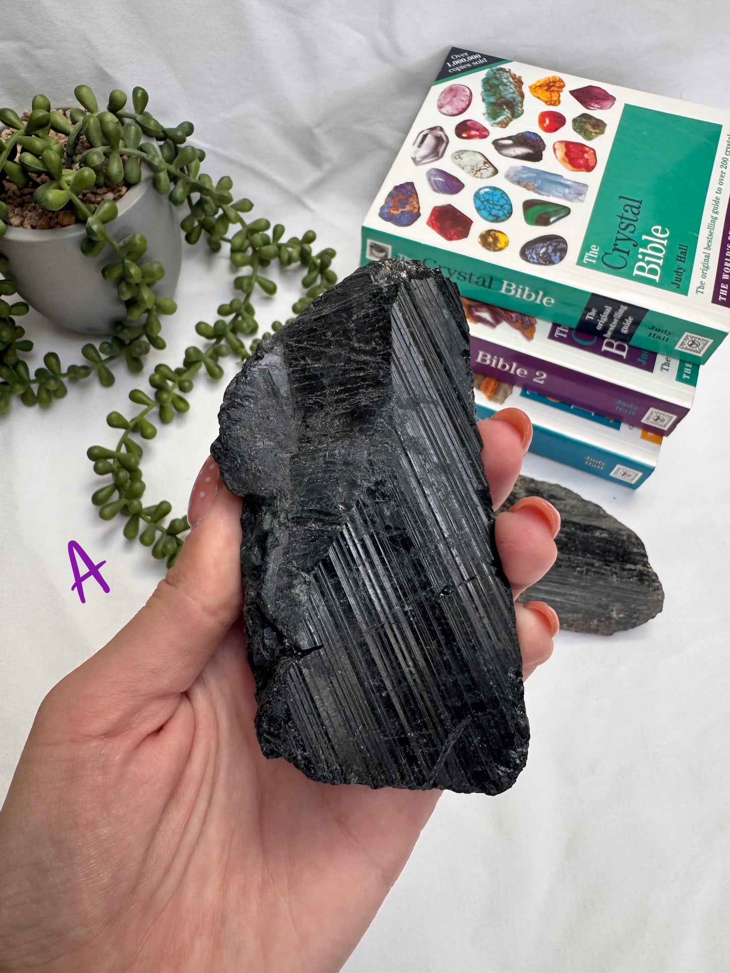 Raw Black Tourmaline Freeforms