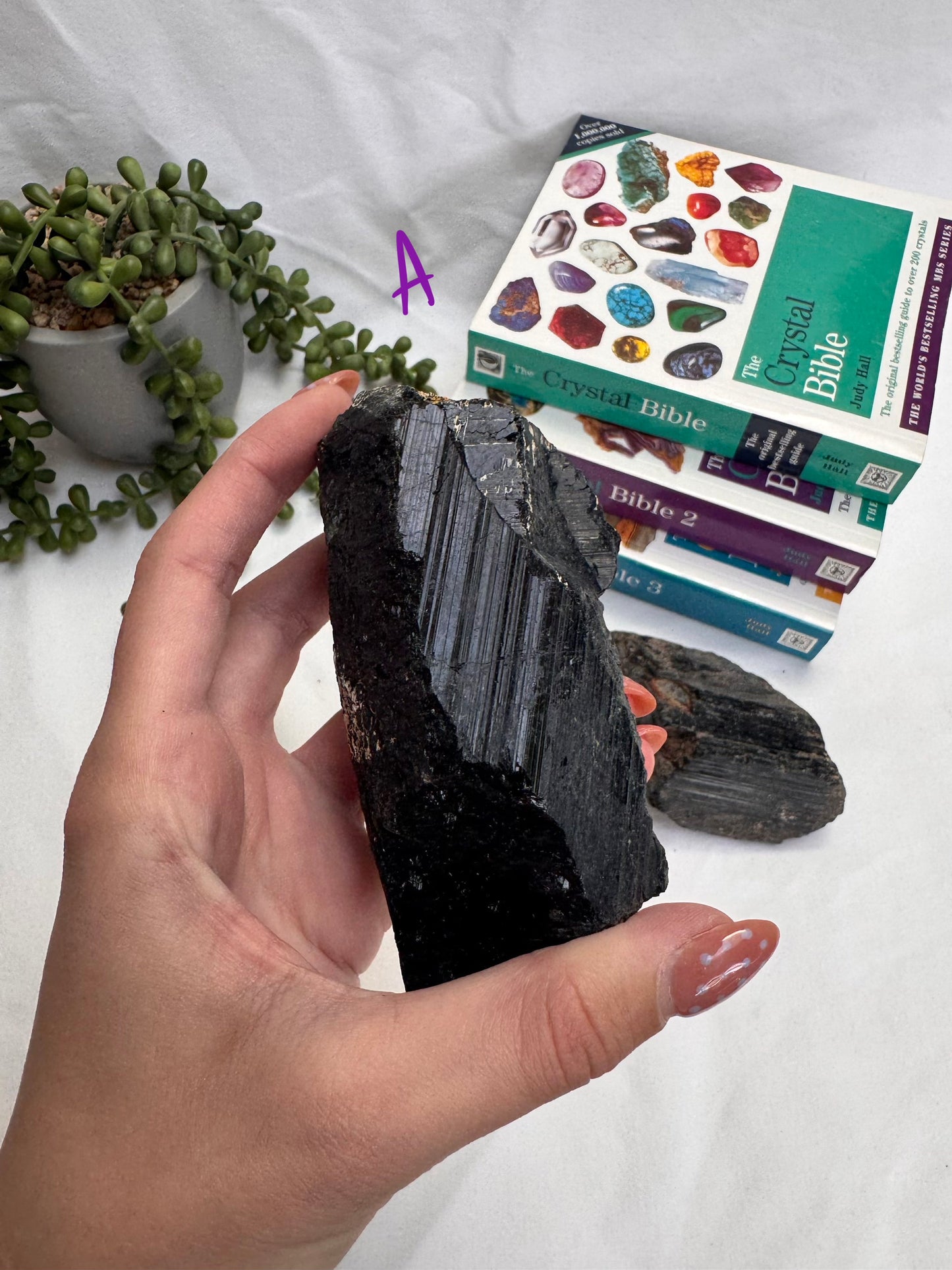 Raw Black Tourmaline Freeforms