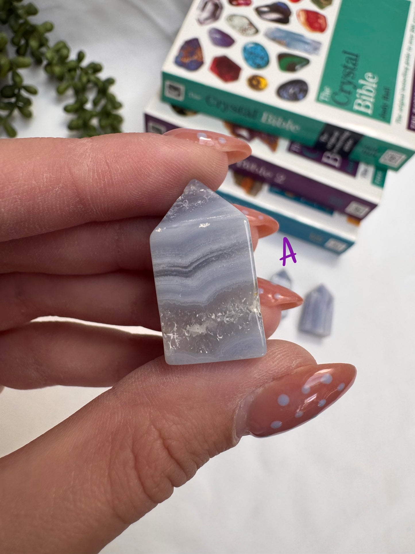 Blue Lace Agate Mini Towers