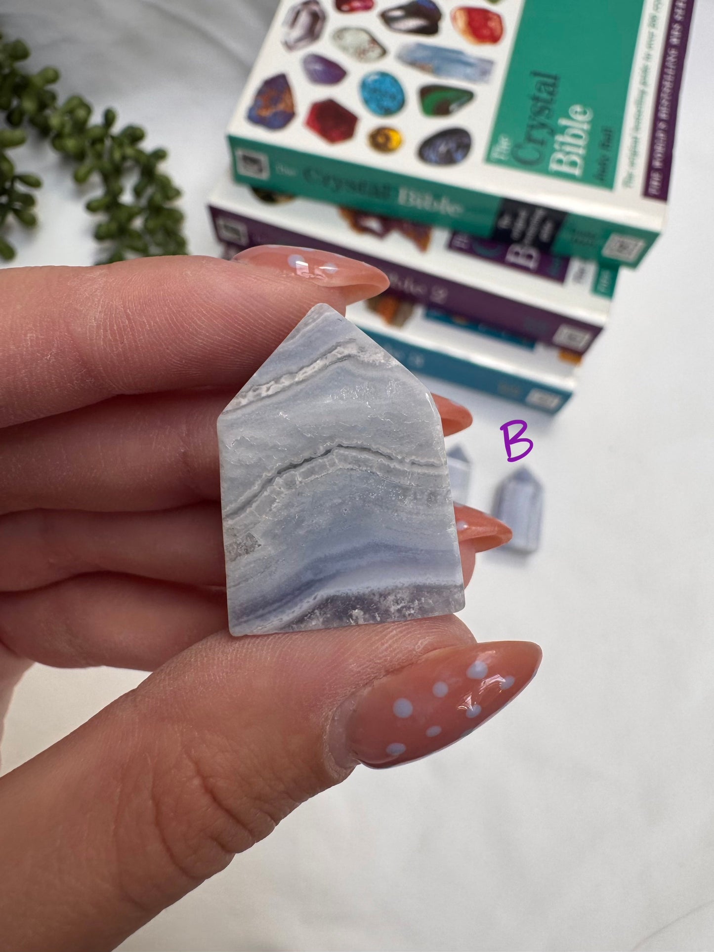 Blue Lace Agate Mini Towers
