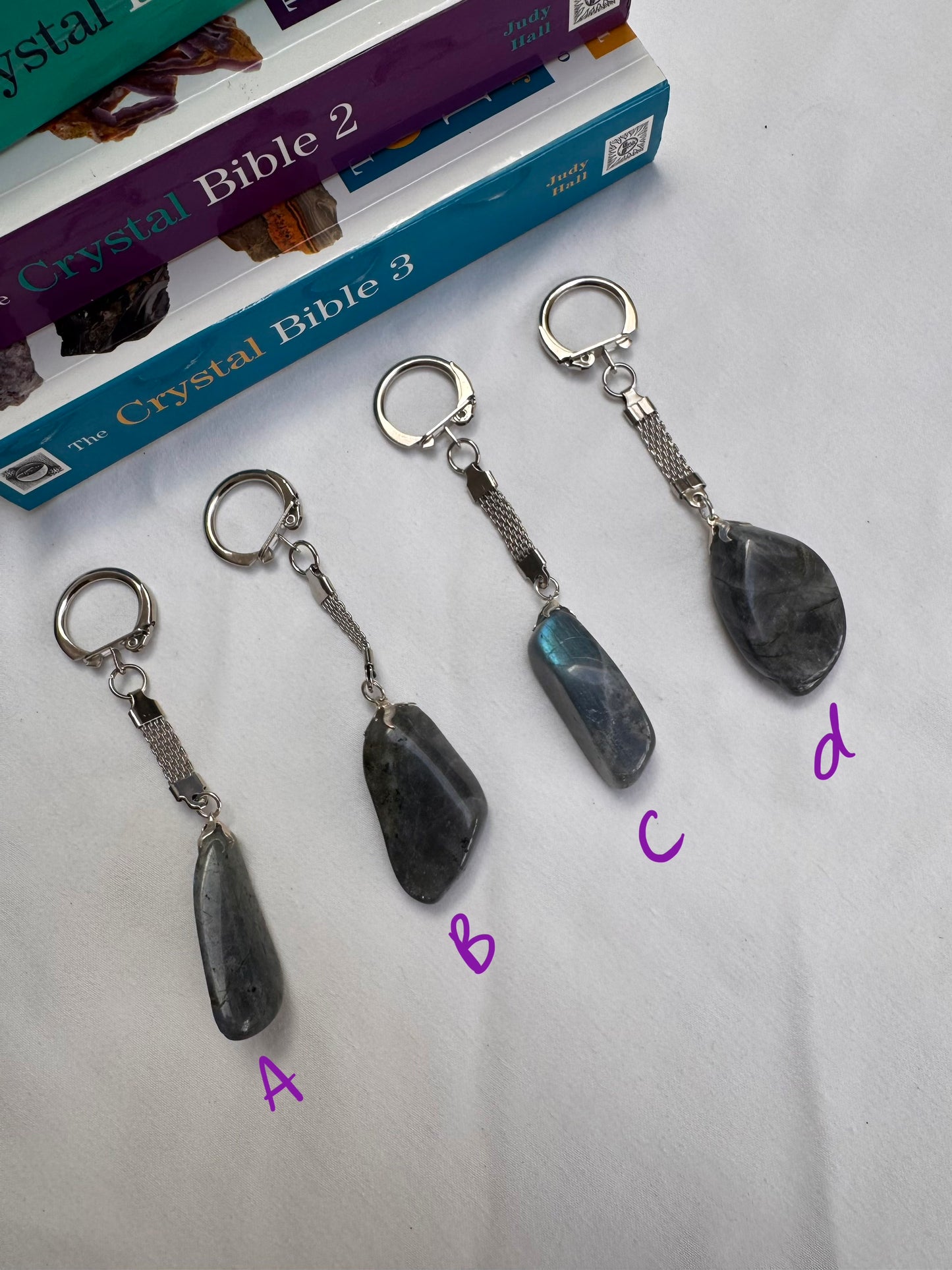 Labradorite Keyrings