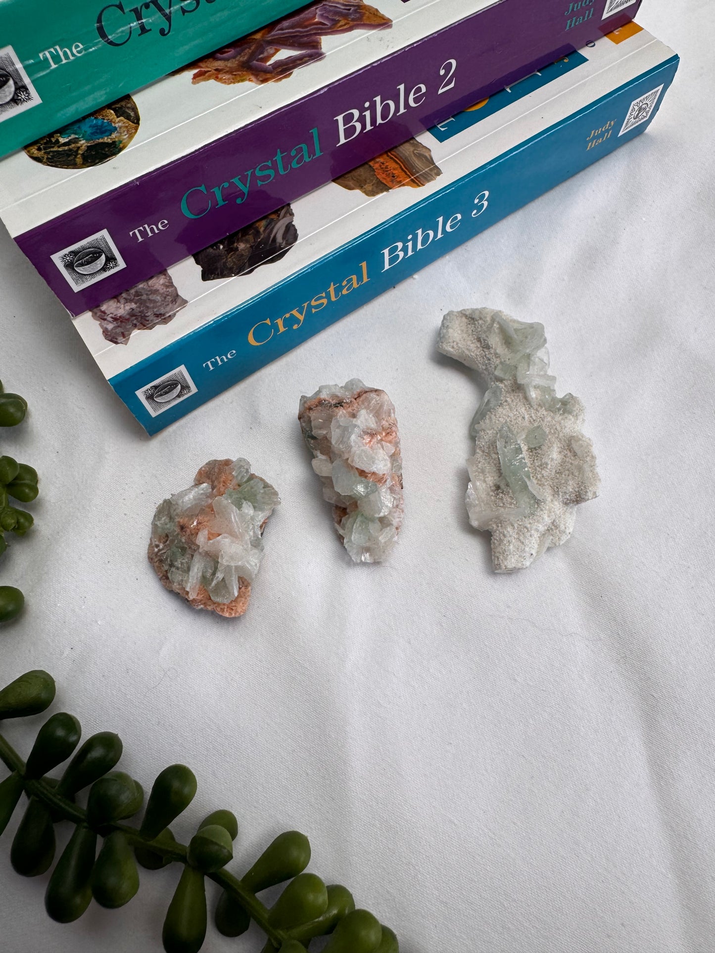 Green Apophyllite Chunks