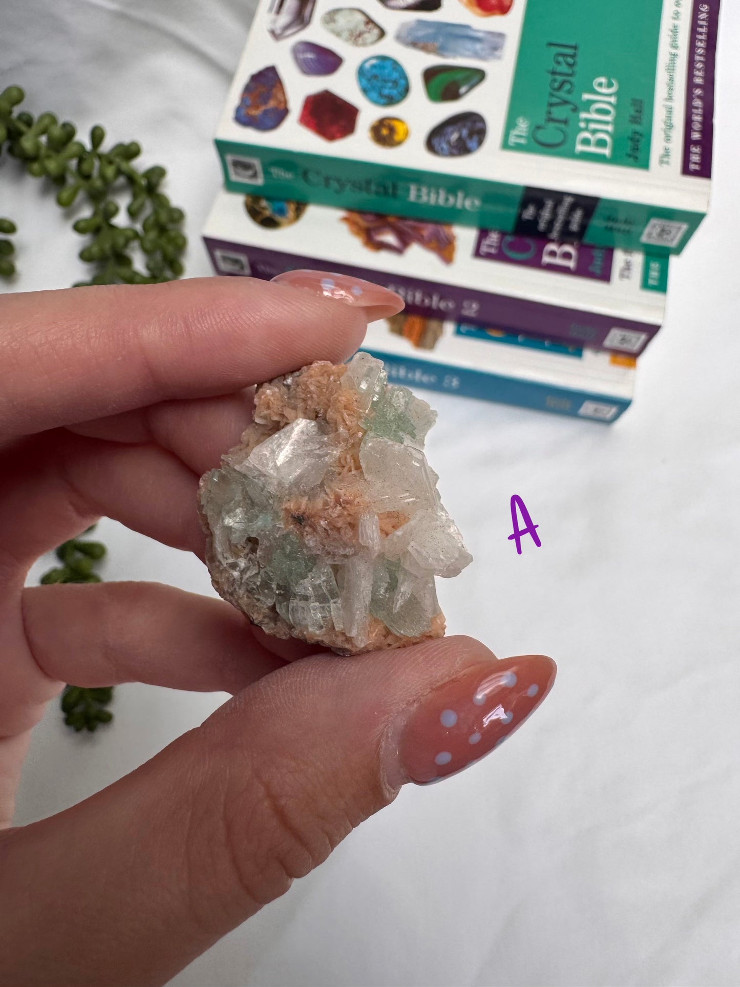 Green Apophyllite Chunks