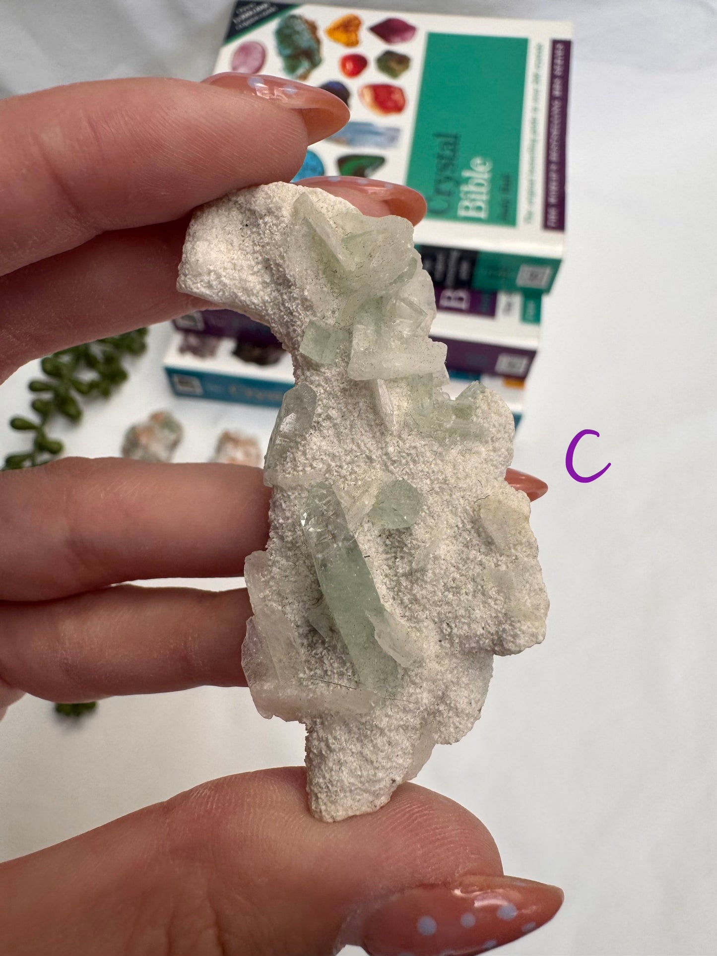 Green Apophyllite Chunks