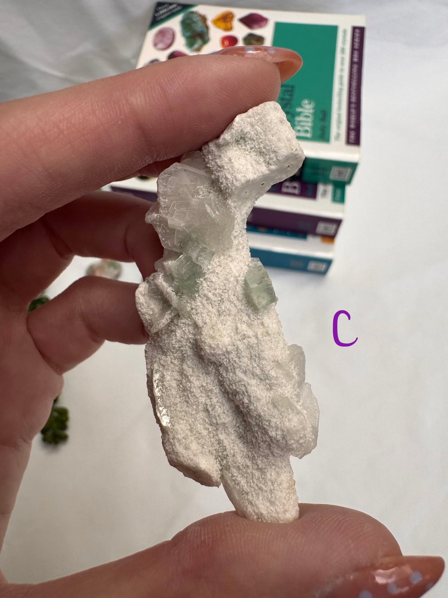 Green Apophyllite Chunks