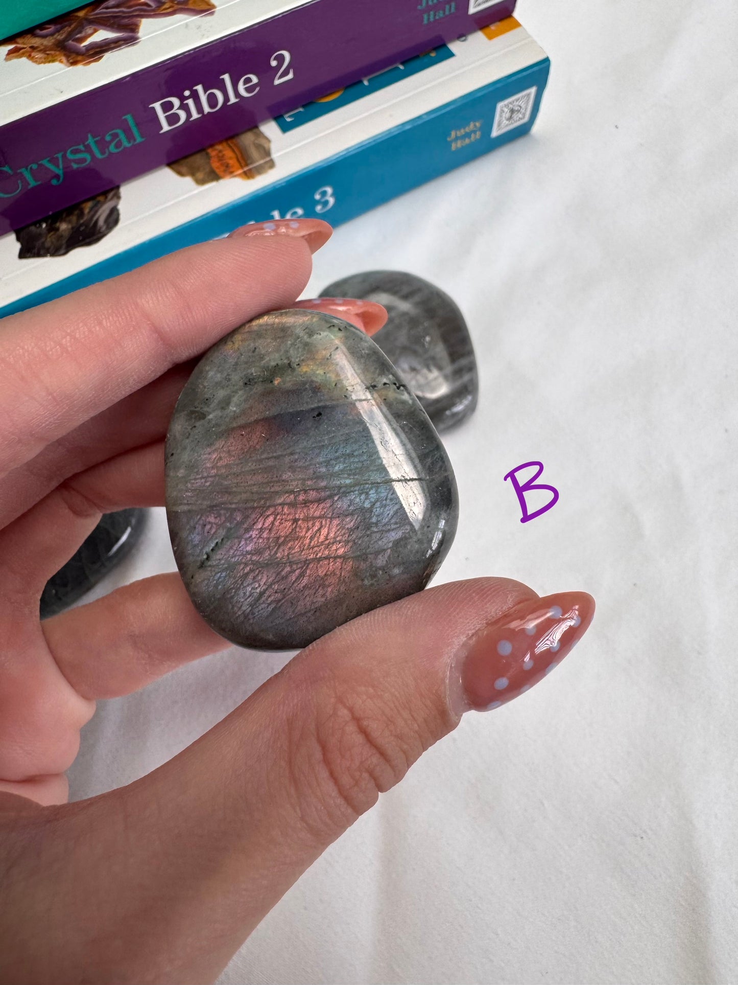 Sunset Labradorite Palmstones