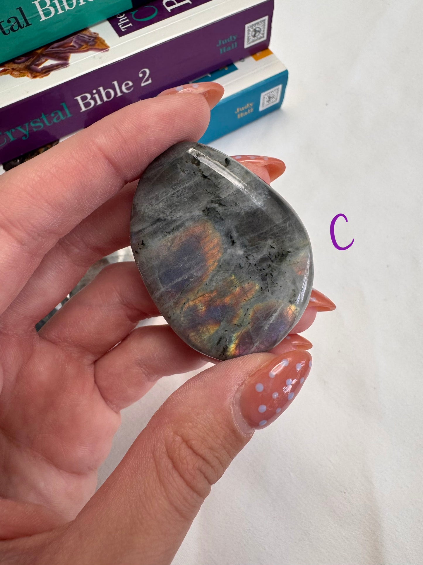 Sunset Labradorite Palmstones