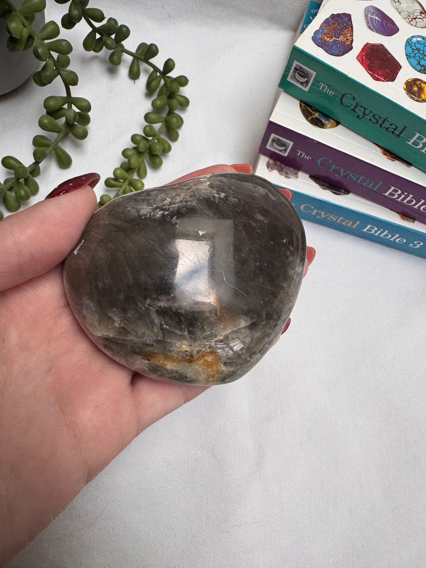 Black Moonstone Heart | Rehomed