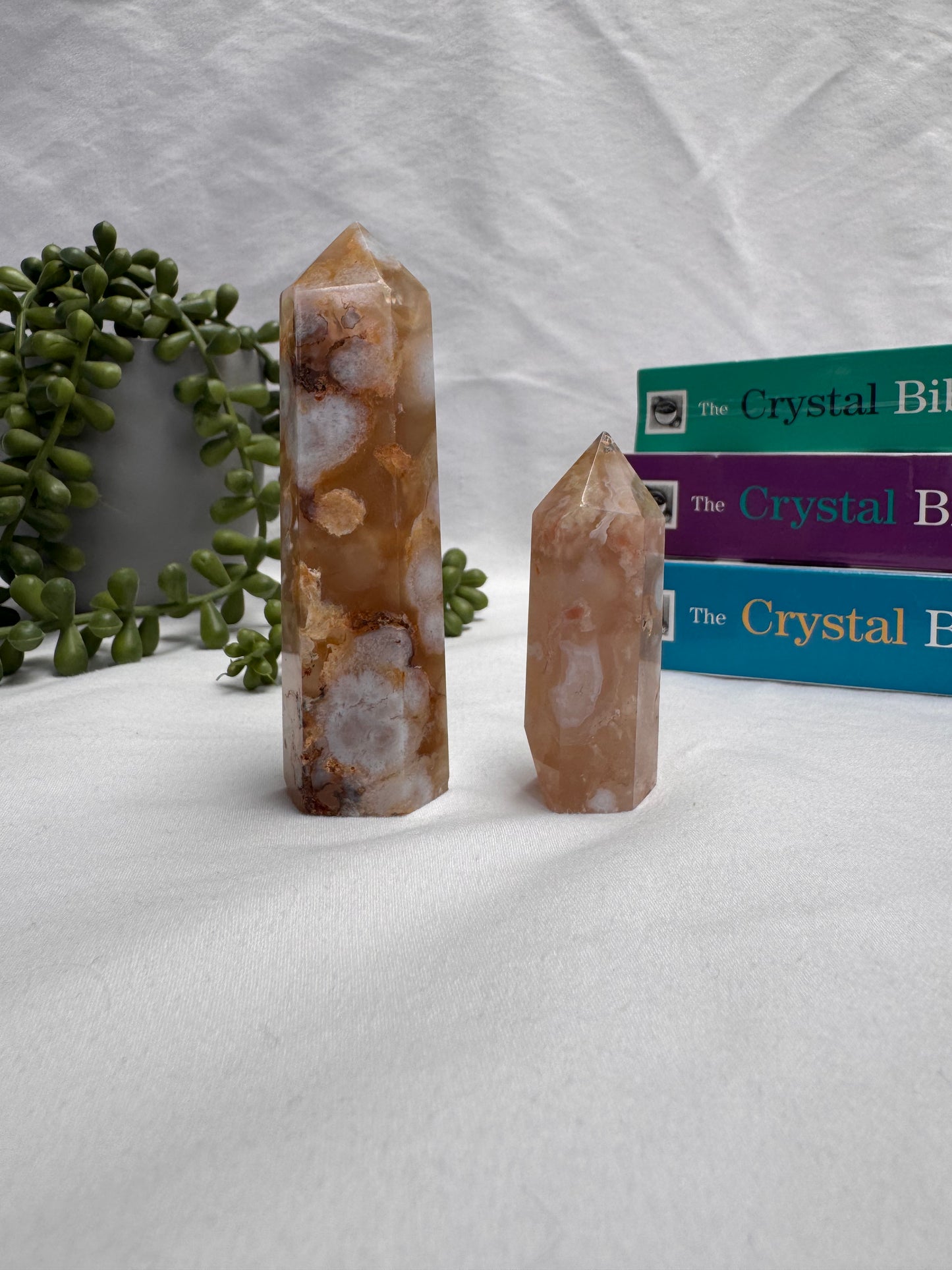 Flower Agate Towers | Rehomed