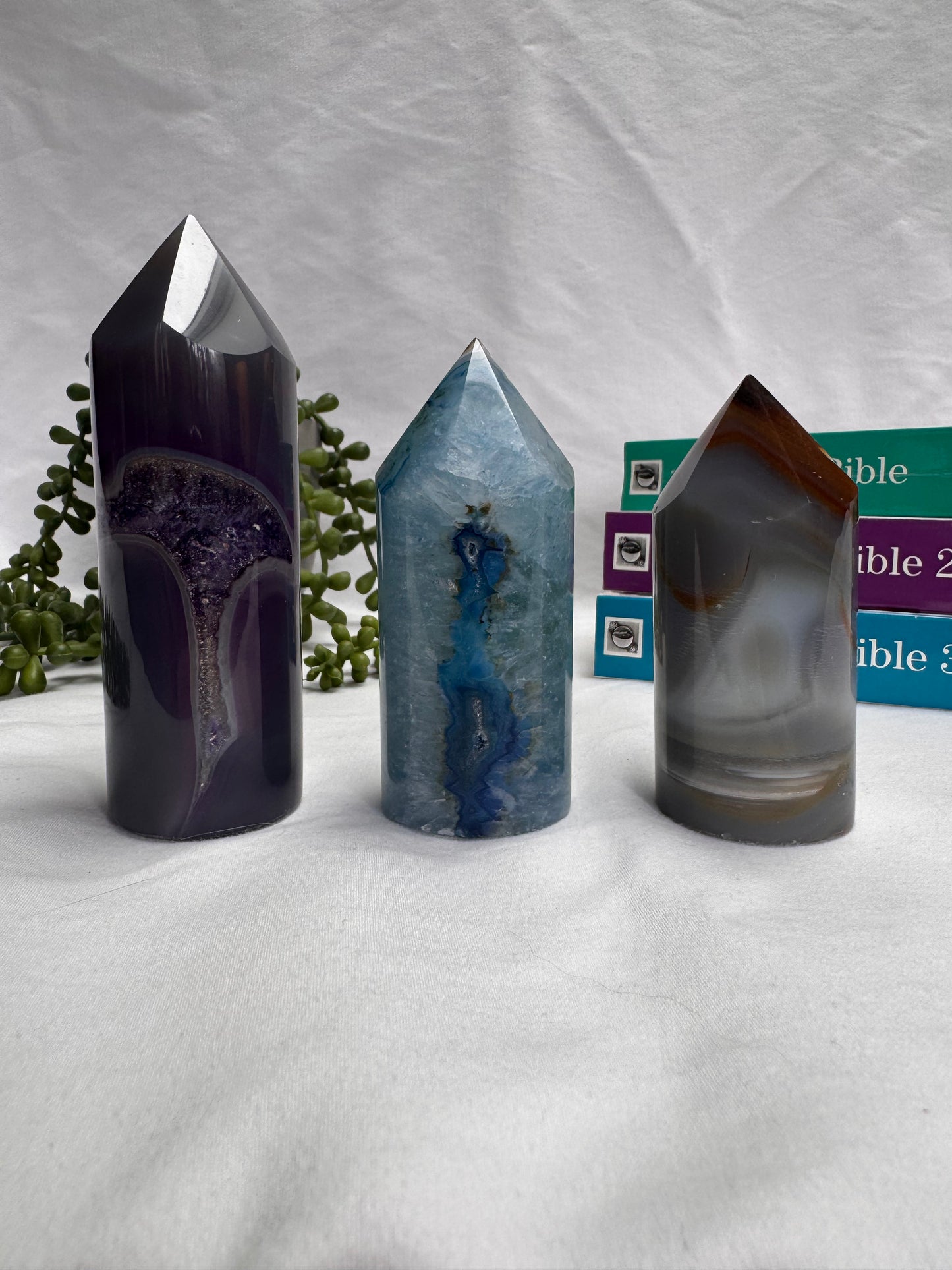 Round Agate Towers | Rehomed