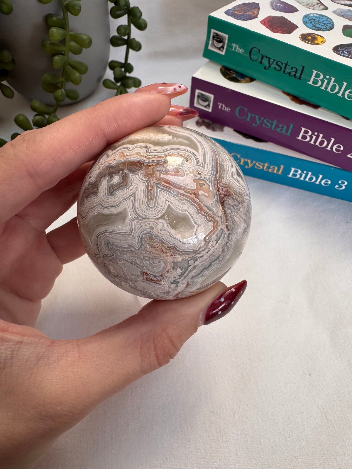 Mexican Banded Agate Sphere