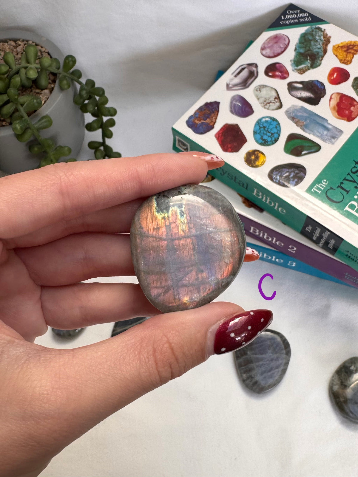 Sunset Labradorite Palmstones