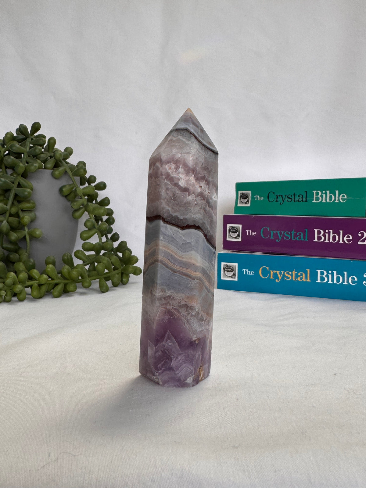Amethyst + Agate Tower | A Grade