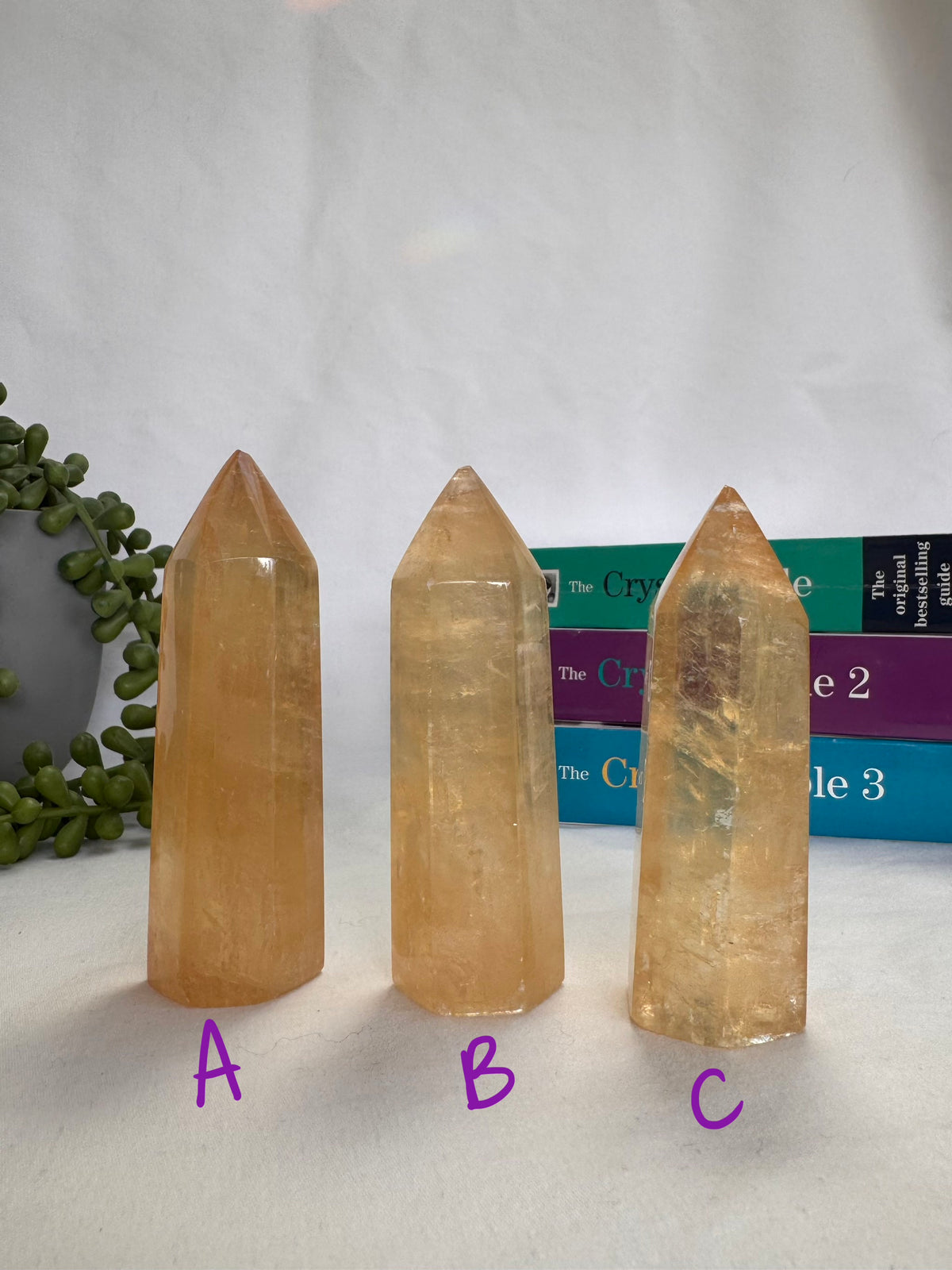 Golden Calcite Towers | A+ Grade Points