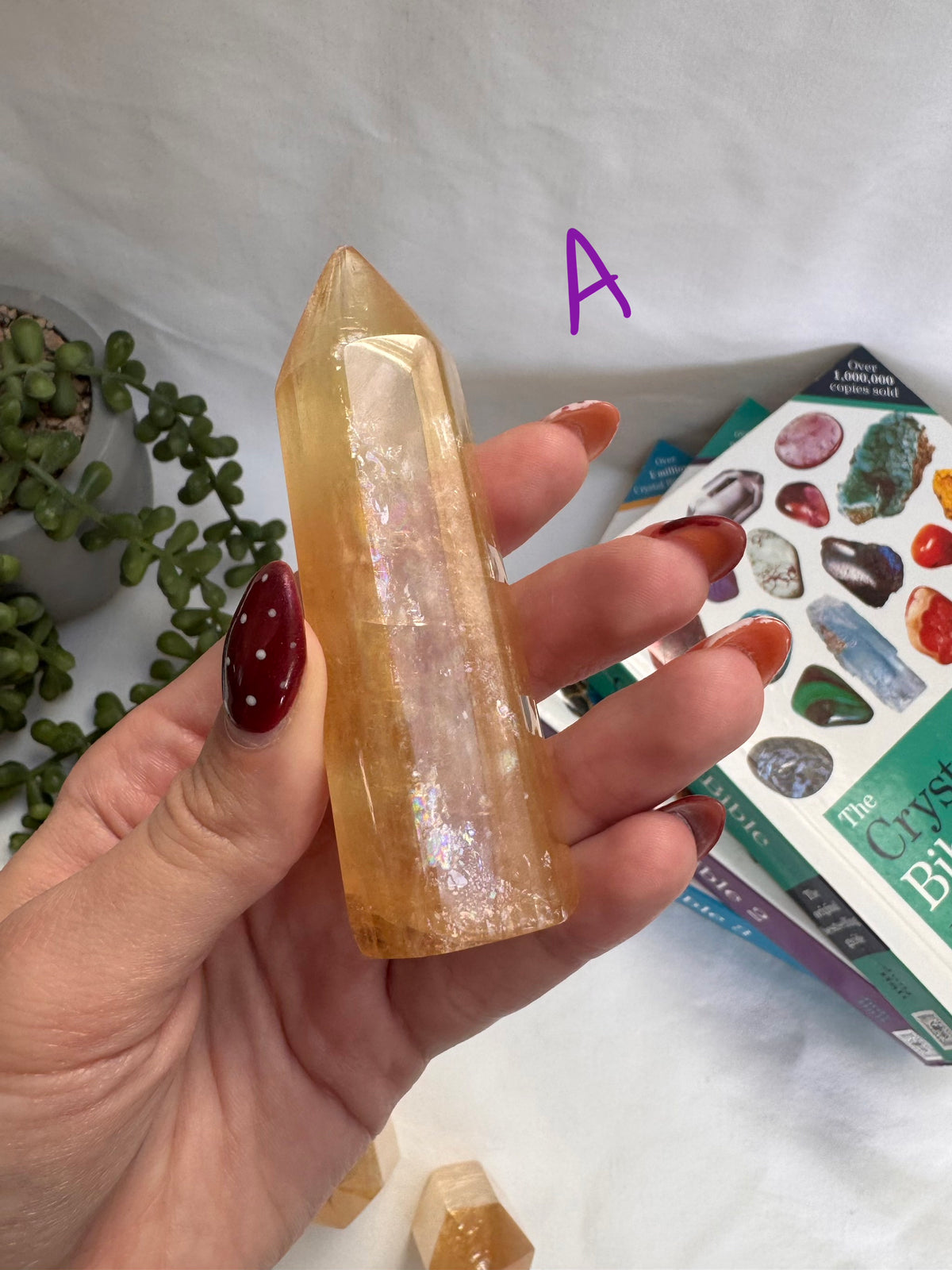 Golden Calcite Towers | A+ Grade Points