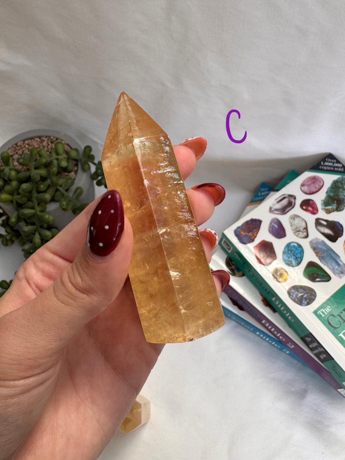 Golden Calcite Towers | A+ Grade Points