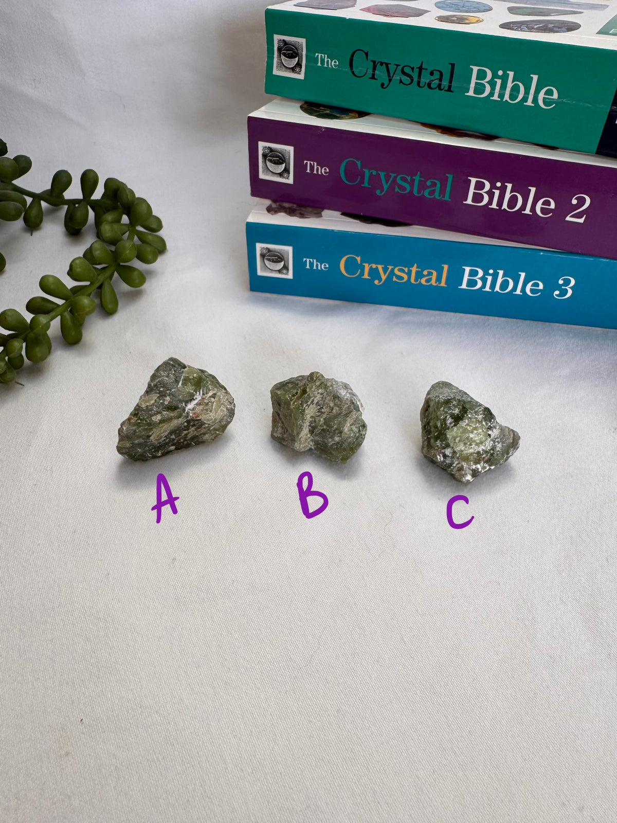 Raw Peridot Pieces