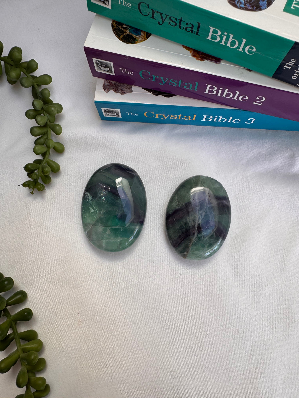Rainbow Fluorite Palmstones