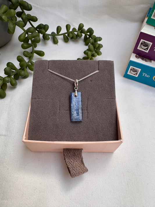 Kyanite A+ Grade Blade Necklace