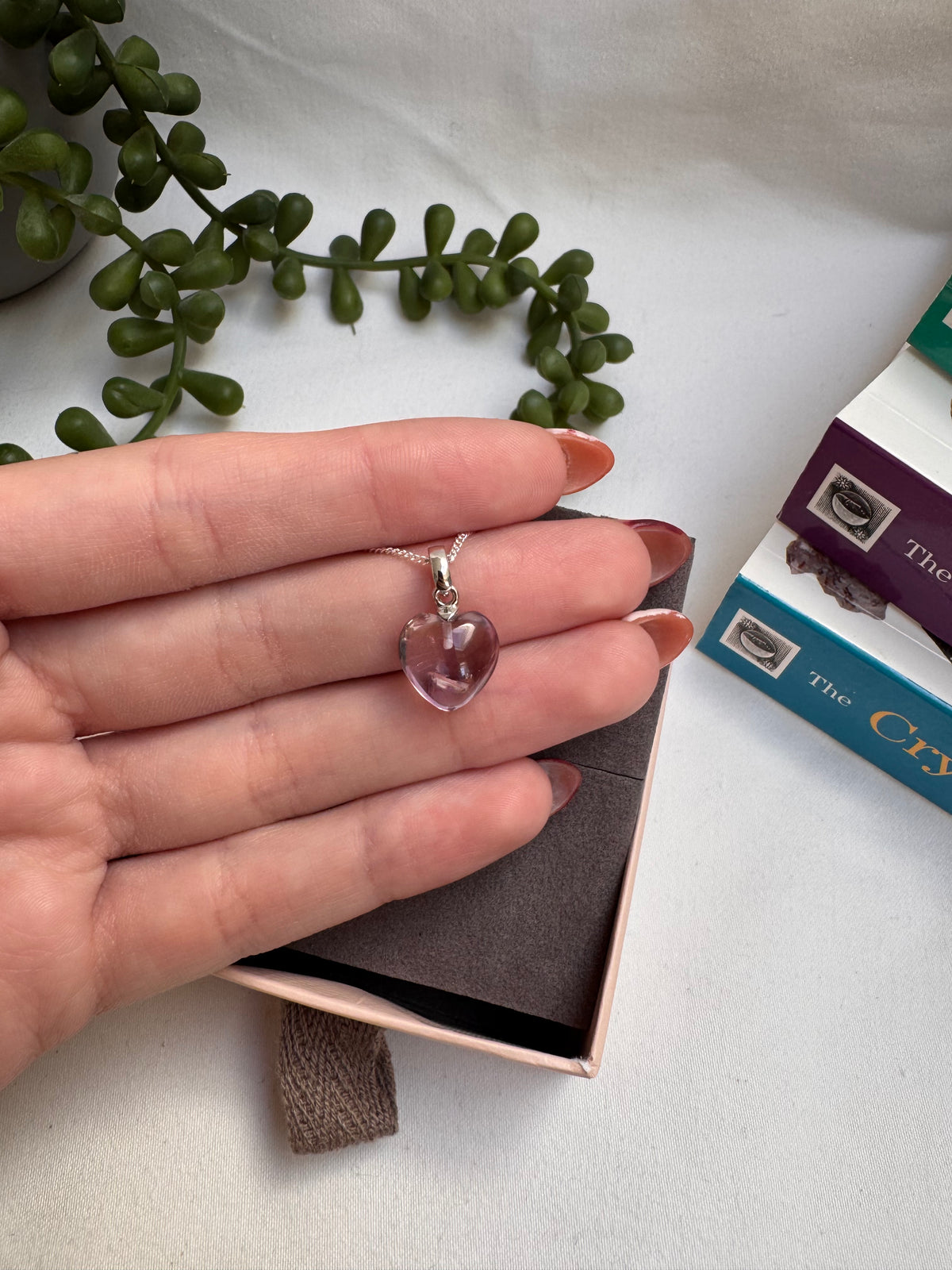 Ametrine Heart Necklace | A Grade