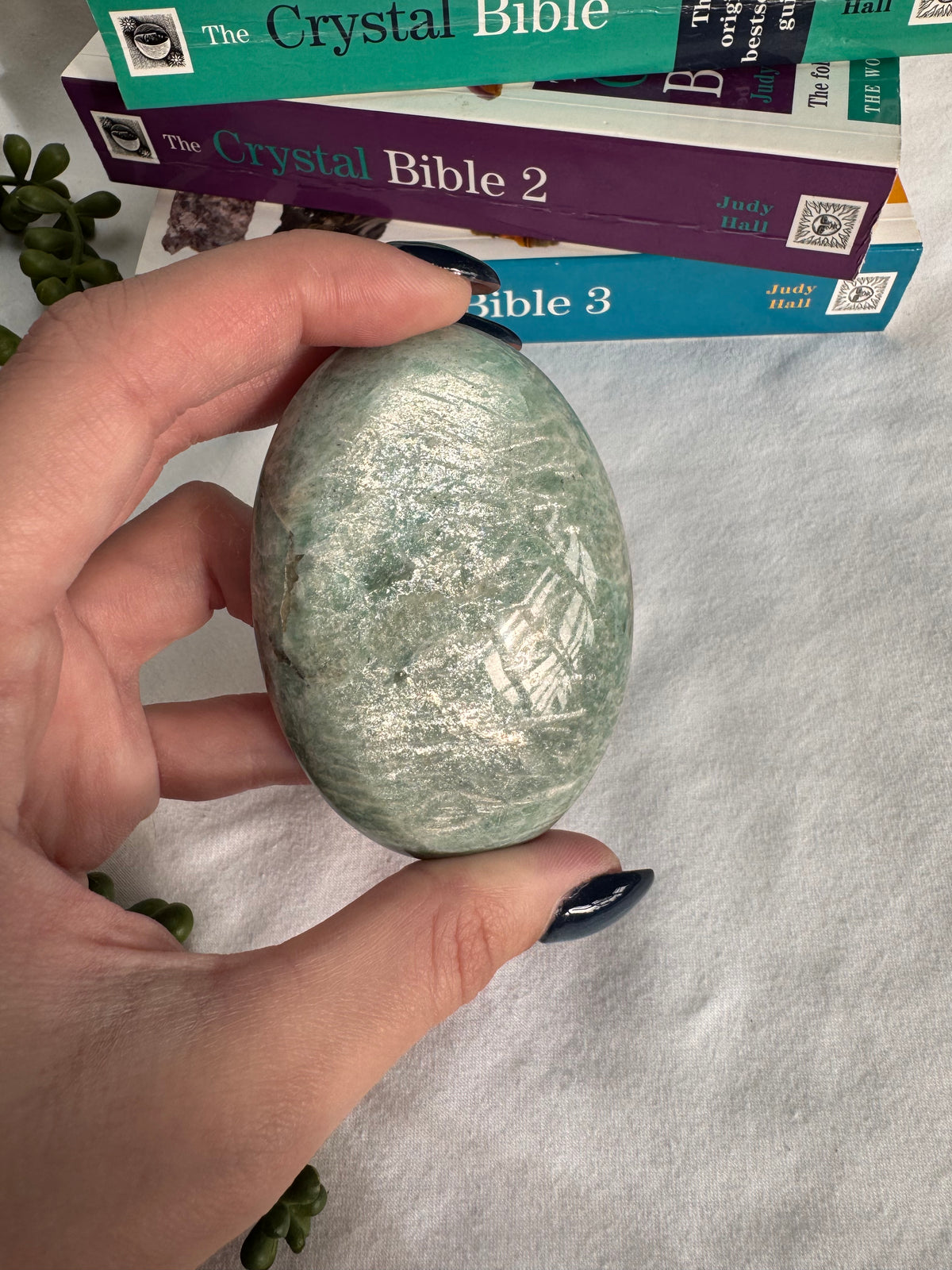 Amazonite Palmstone