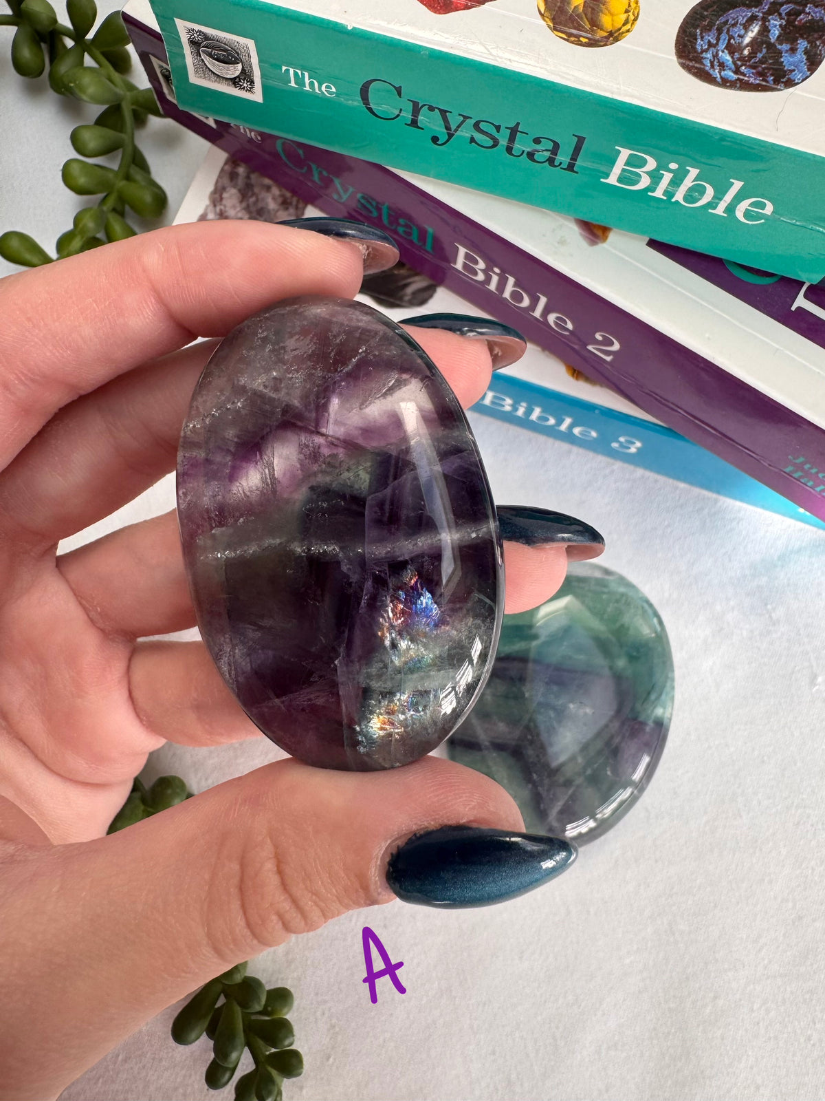 Fluorite Palmstones | A Grade