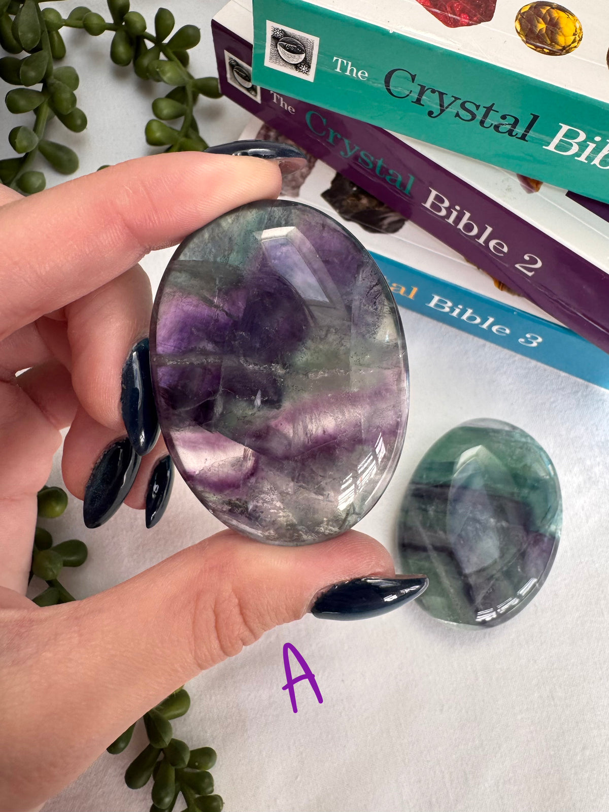 Fluorite Palmstones | A Grade