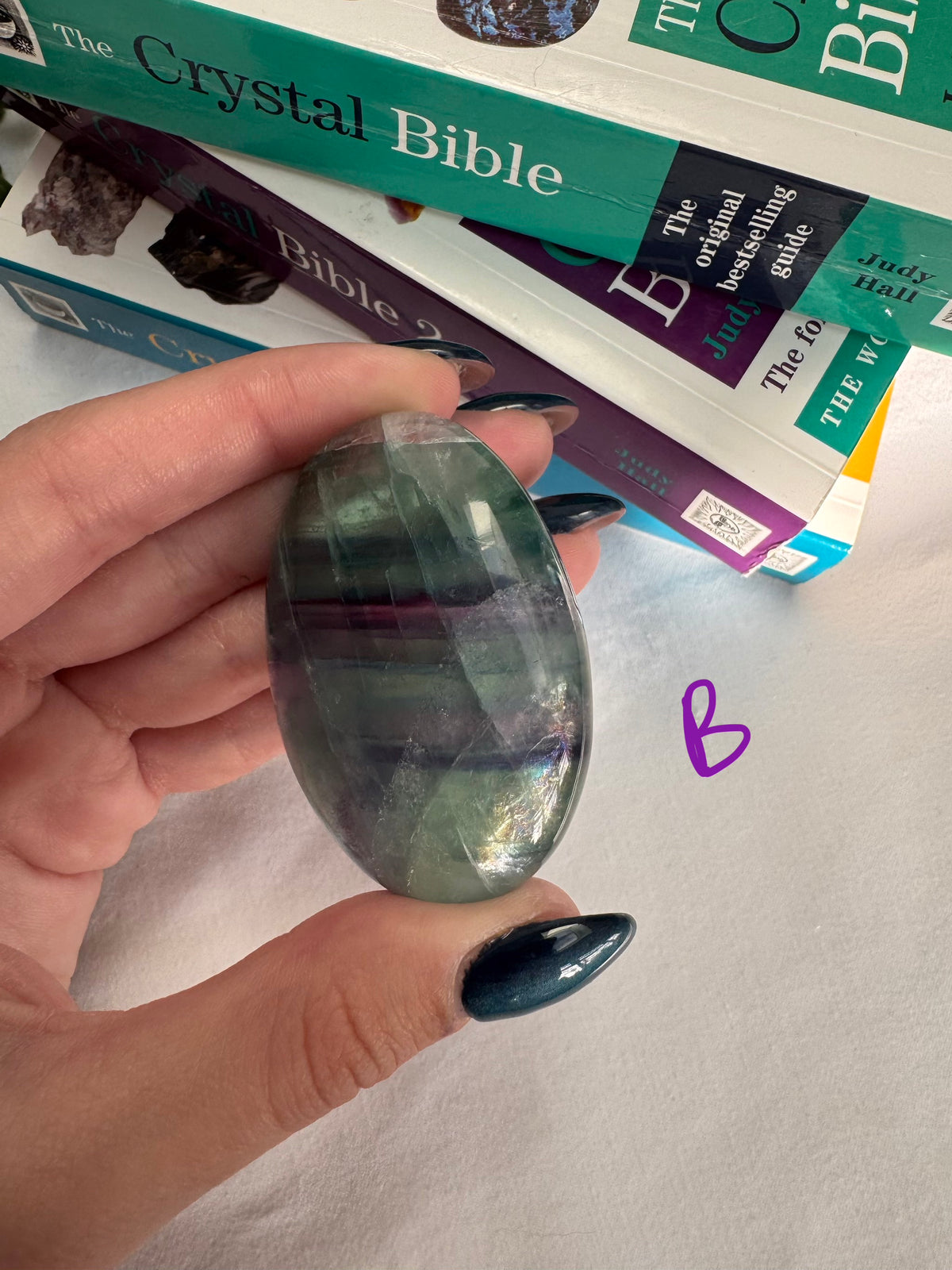 Fluorite Palmstones | A Grade