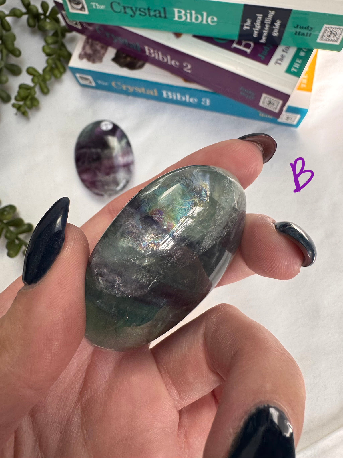 Fluorite Palmstones | A Grade