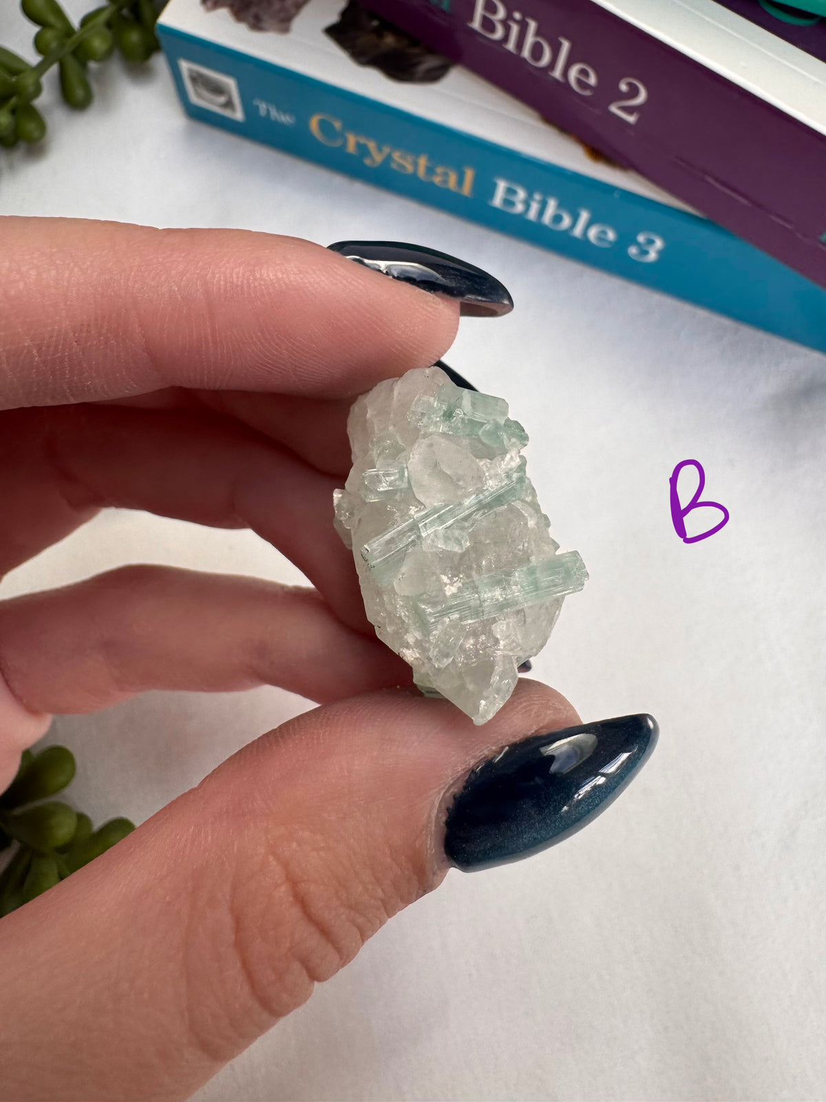 Raw Green Tourmaline Clusters