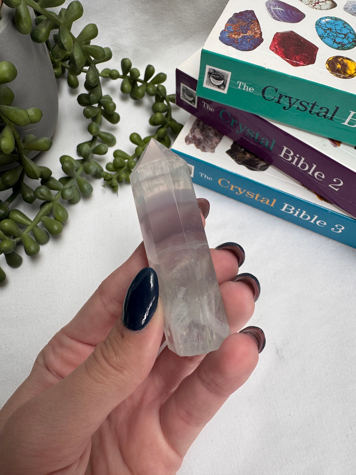 Lavender Fluorite Tower | Rehomed
