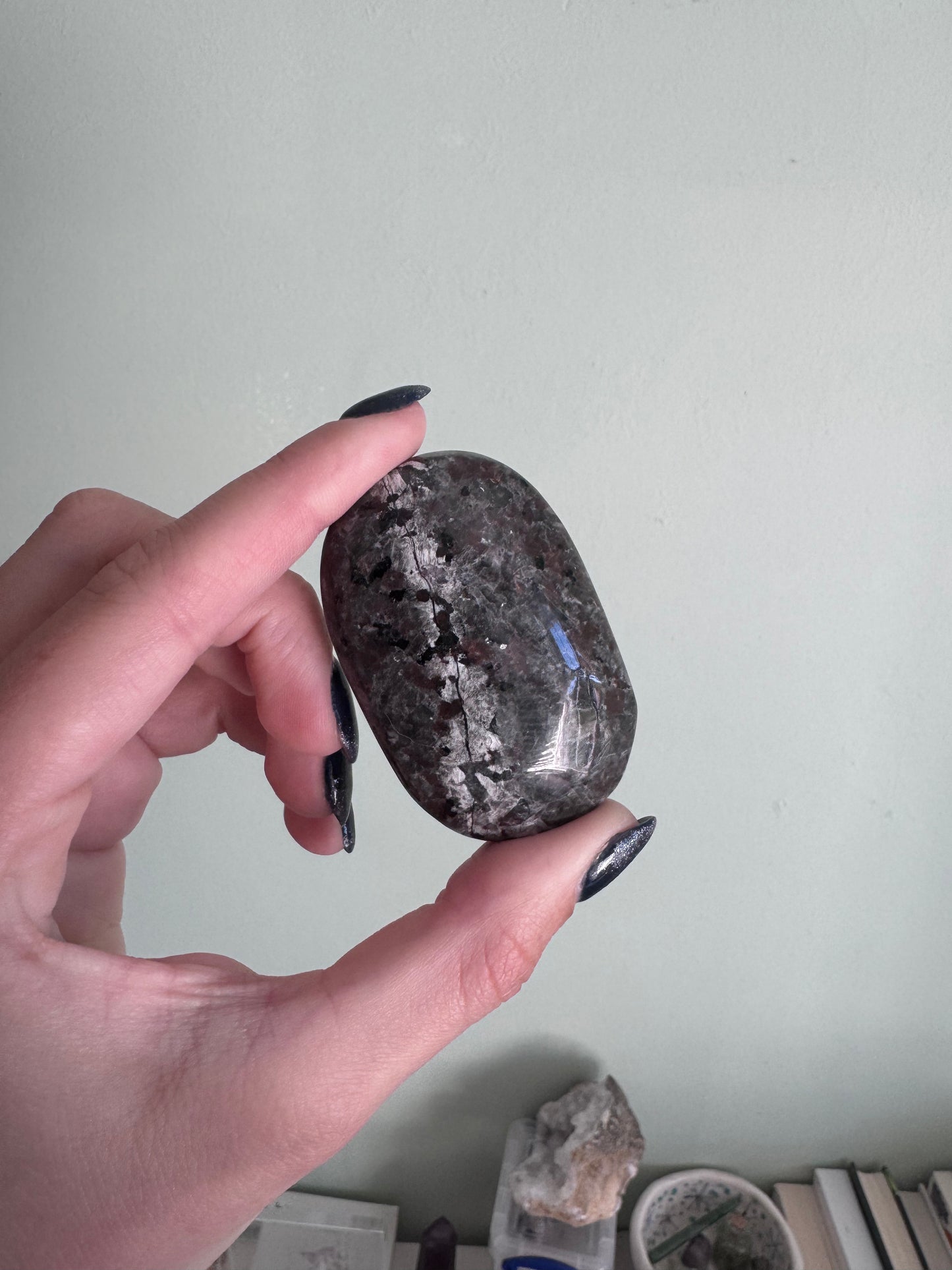 Rehomed Yooperlite Palmstone