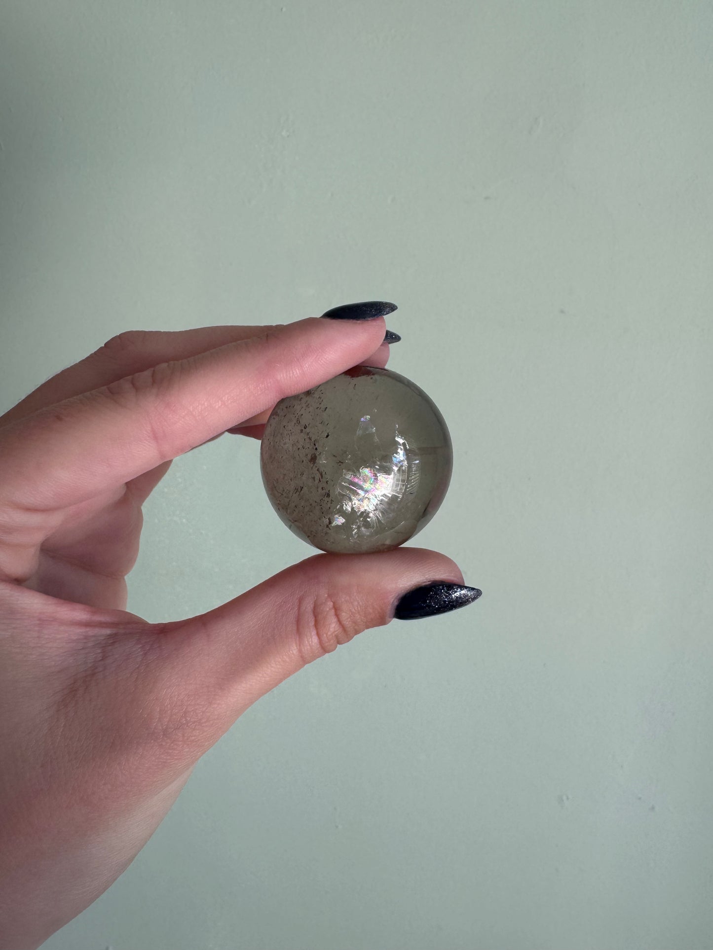 Rehomed Smoky Quartz Sphere