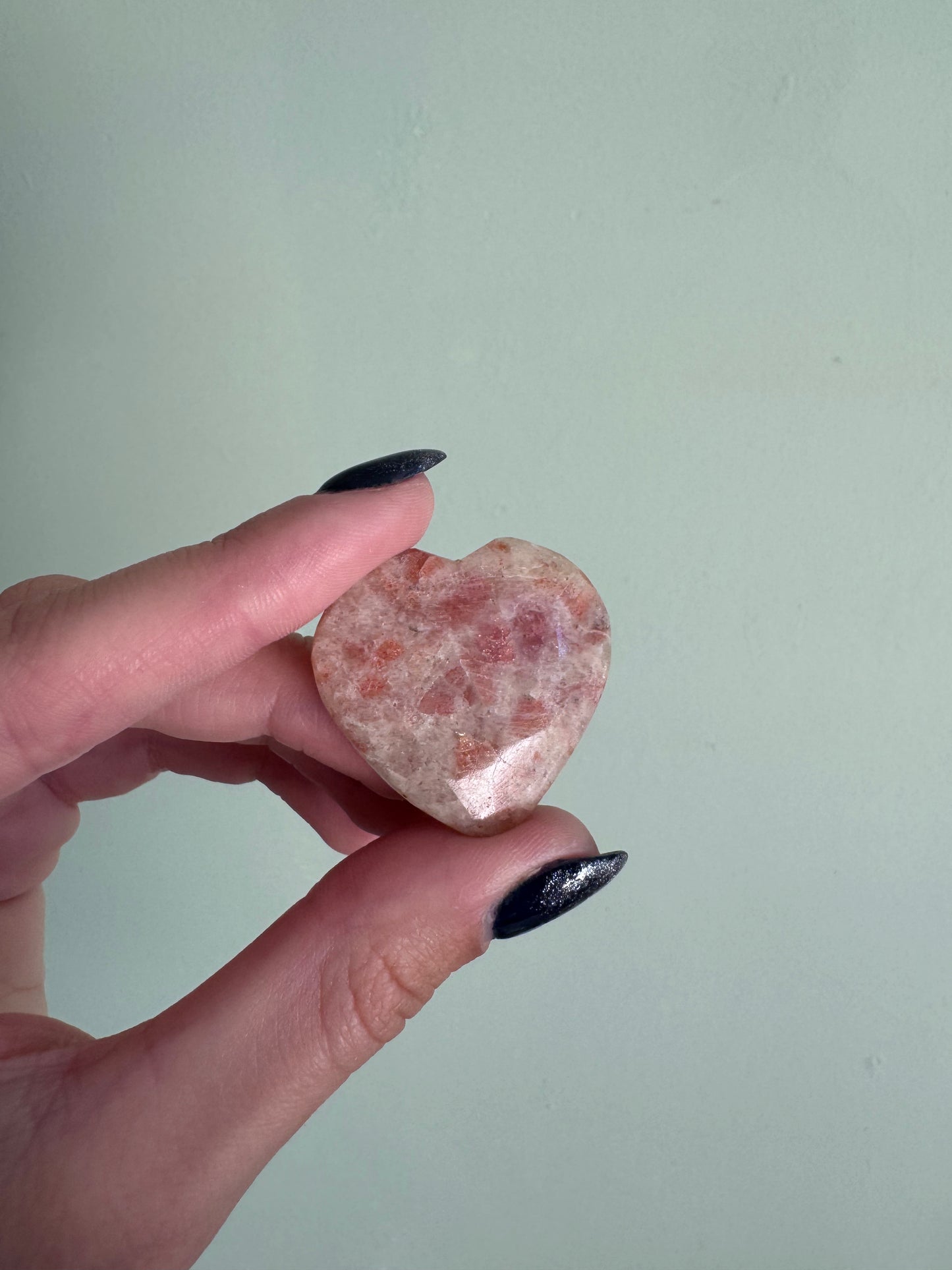 Rehomed Sunstone Heart