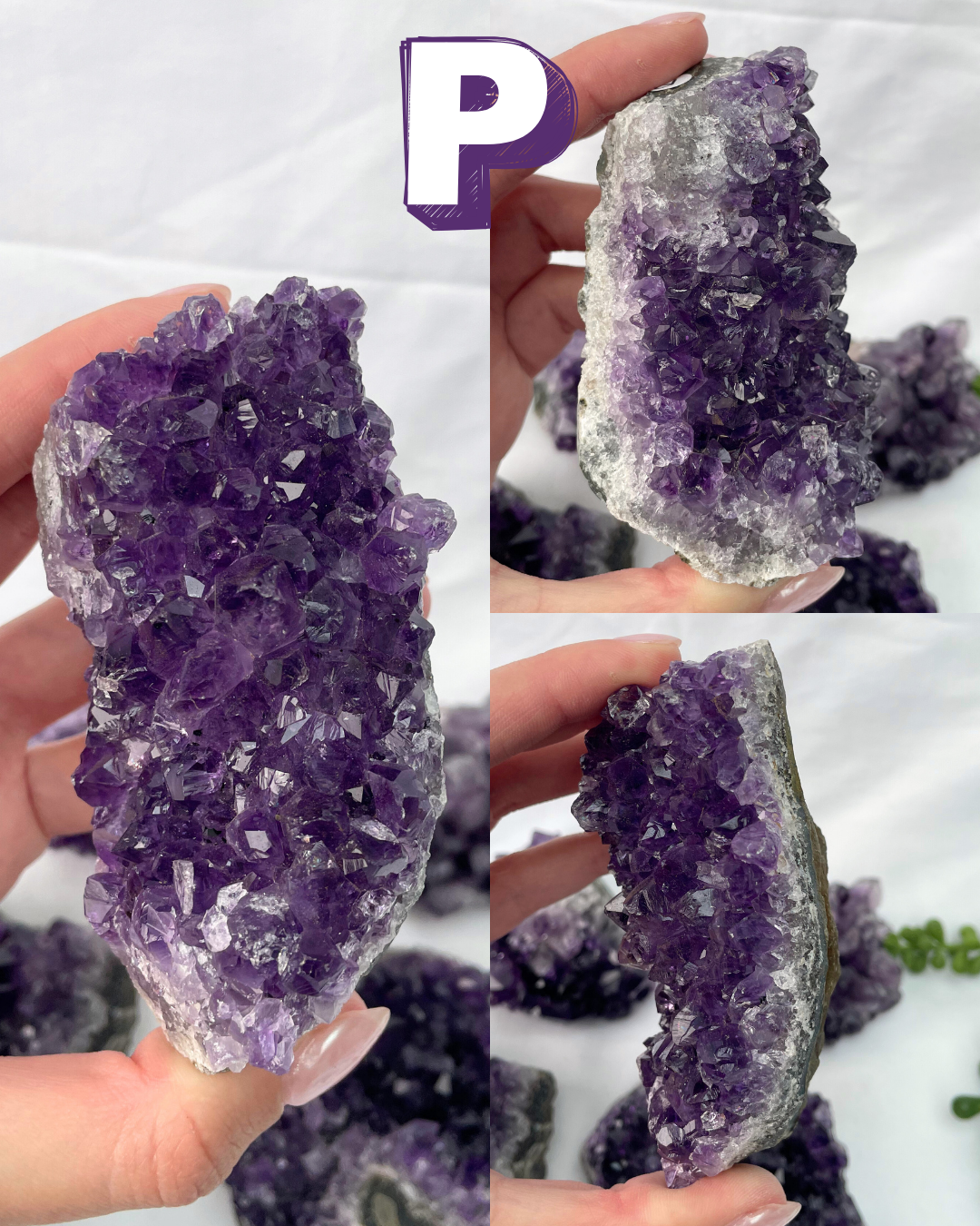 Large Amethyst Clusters | AA Grade | Uruguayan Amethyst