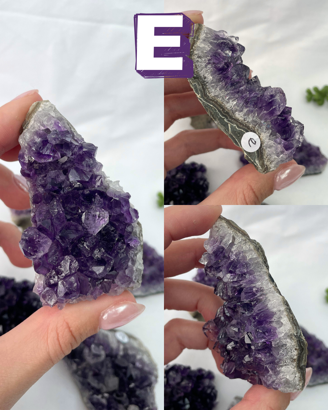 Medium Amethyst Clusters | AA Grade | Uruguayan Amethyst